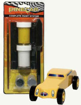 Cosmic Yellow Complete Paint System Pinecar