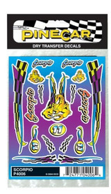 Scorpio Dry Transfer Pinecar