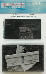 P-40E Warhawk Cockpit Set (for Has) 1/48 Aires