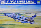 F-100D Super Sabre Attack 1/32 Trumpeter