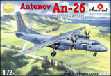 Antonov An26 Late Version Russian Military Cargo Plane 1/72 A-Models