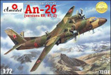Antonov An26 RR/RT/Z Version Russian Military Cargo Plane 1/72 A-Models