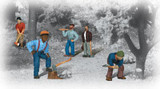 Scenic Accents Lumberjacks HO Scale Woodland Scenics