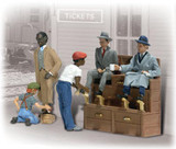 Scenic Accents Shoe Shiners N Scale Woodland Scenics