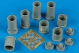 B-58 Hustler Exhaust Nozzles (For ITA) 1/72 Aires