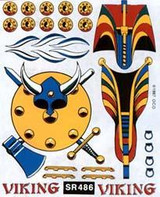 Sail Boat Racer Dry Transfer "Viking" Woodland Scenics