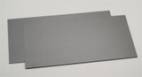 6 x 12 x .040 Black Sheets (2) Evergreen