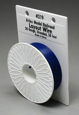 HO & N Layout Wire Lt. Blue (50' Spool) Atlas Trains