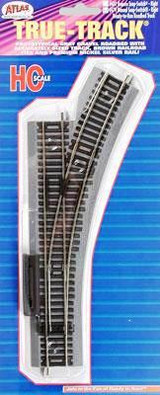 True-Track Snap Manual Switch Right HO Scale Atlas Trains