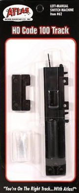 Manual Switch Machine Left HO Scale Atlas Trains
