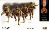 US Rangers D-Day June 6, 1944 1/35 Master Box
