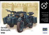 WWII BMW R75 & Sidecar 1/35 Master Box