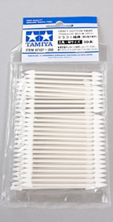 Medium Triangular Craft Cotton Swab Tip (50) Tamiya
