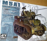 M5A1 Stuart Light Late Type Tank 1/35 AFV Club