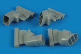 Harrier Gr5/7 Exhaust Nozzles (For HSG) (Resin Only) 1/48 Aires