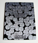 Vol.2, 2004 thru 2008 Washington State Quarters Cardboard Coin Folder