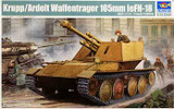 German Krupp/Ardelt Waffentrager 105mm leFH-18 Tank Destroyer 1/35 Trumpeter