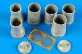 Su33 Flanker D Exhaust Nozzles (For HSG) 1/72 Aires