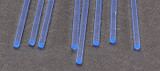 3/32 Blue Fluorescent Acrylic Rods (8) Plastruct Supplies