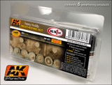 Heavy Muddy Enamel Paint Set (78, 79, 80, 81) AK Interactive