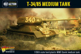 WWII Bolt Series: T34/85 Soviet Medium Tank 1/56 Warlord Games