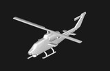 AH-1W SuperCobra Helicopter Set 12-Pack 1/350 Trumpeter