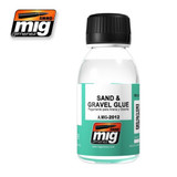 Sand & Gravel Glue Enamel Wash Ammo of Mig Jimenez