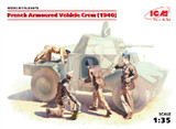 French Armored Vehicle Crew 1940 1/35 ICM Models