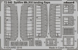 Spitfire Mk XVI Landing Flaps for EDU 1/72 Eduard