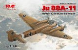 Ju 88A-11 WWII German Bomber 1/48 ICM Models