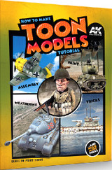 How to Make Toon Models Tutorial Book AK Interactive