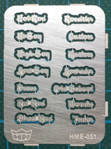 Chrome Emblems (14) 1/24-1/25 Highlight Model Studio