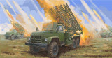 Soviet 2B7R Multiple Rocket Launcher BM-13 HMM 1/35 Trumpeter