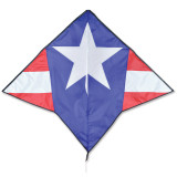 58x44 Patriotic Gyro Delta Polyester Kite Premier Kites