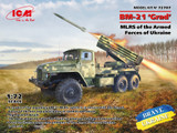 BM21 Grad MLRS of the Armed Forces of Ukraine 1/72 ICM Models