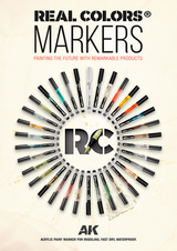 Real Colors Acrylic Paint Markers AK Interactive