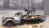 SdKfz3a Maultier Half Track w/3.7cm FlaK 37 Gun 1/35 Dragon
