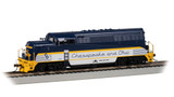 EMD BL2 Diesel-Electric Locomotive DCC Ready Chesapeake & Ohio #85 HO Bachmann Trains