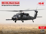 US Special Forces MH-60L Black Hawk Helicopter (New Tool) 1/48 ICM Models
