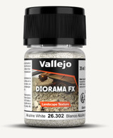 35ml Bottle Alkaline White 1-2mm Landscape Diorama FX Vallejo Paint