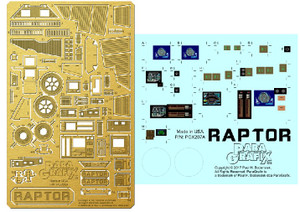 Battlestar Galactica: Raptor Photo-Etch Detail Set for MOE 1/32 Paragrafix