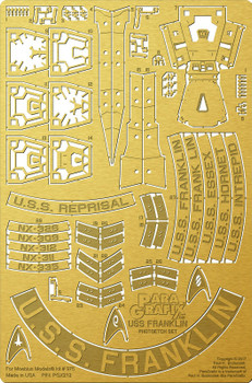 Star Trek Beyond: USS Franklin NX-326 Photo-Etch Set for MOE 1/350 Paragrafix