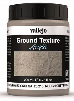 Rough Grey Pumice Stone Ground Texture Diorama Effect 200ml Bottle Vallejo Paint