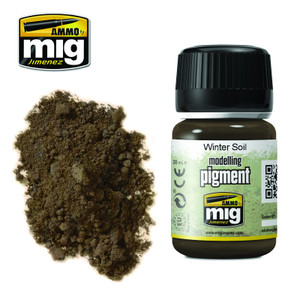 Winter Soil Pigment Powder 35 ml AMMO of Mig Jimenez