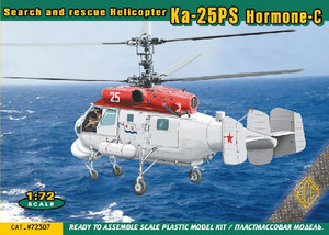 Kamov Ka-25PS 'Hormone-C' Search & Rescue Helicopter 1/72 Ace Models