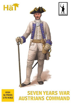 7 Years War Austrians Command (56) 1/72 Hat