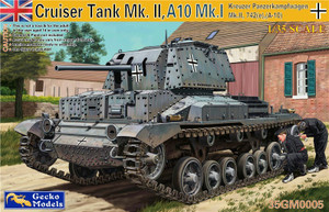 Cruiser Panzerkampfwagen A10 Mk I/II 742(e) Tank 1/35 Gecko Models