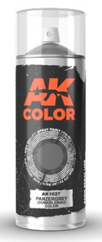 Panzer Grey (Dunkelgrau) Lacquer Paint 150ml Spray AK Interactive