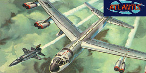B-52 Bomber with  X-15 Experimental Aircraft 1/175 Atlantis Models