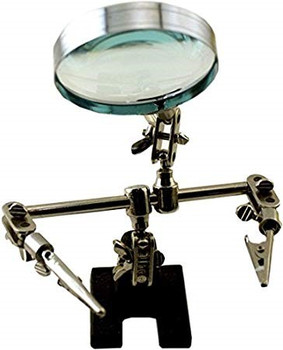 ng-Hands Work Station w/Magnifier 2-1/2" Lens (Blister Cd) HelpiEnkay